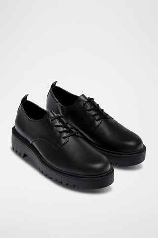 Derbys plateformes Noir