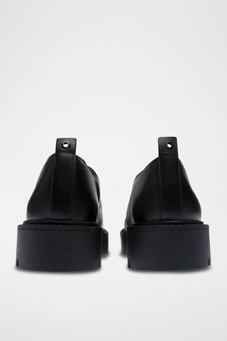 Derbys plateformes Noir