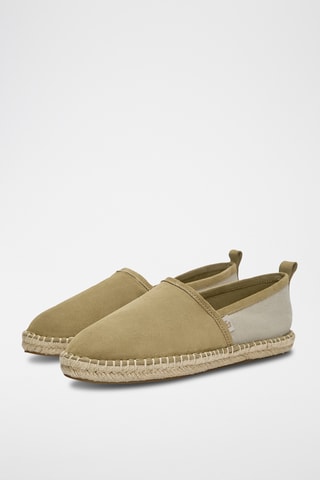 Espadrilles en nubuck - Ecru