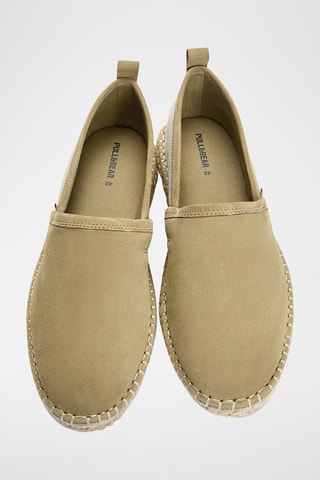 Espadrilles en nubuck - Ecru
