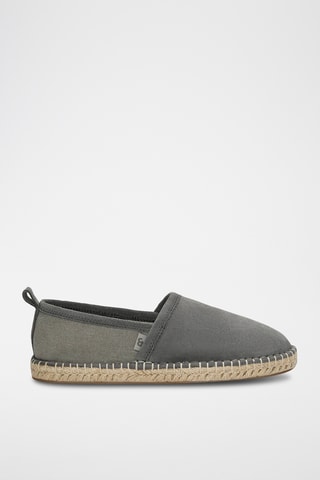 Espadrille en nubuck - Gris