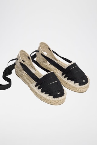 Espadrilles compensées - Noir