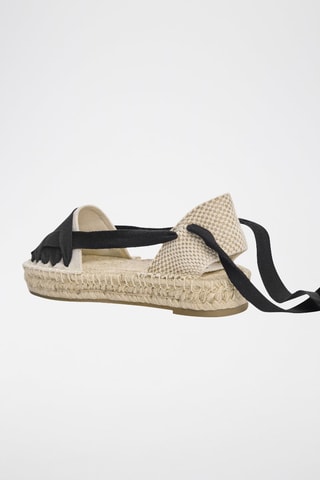 Espadrilles compensées - Noir