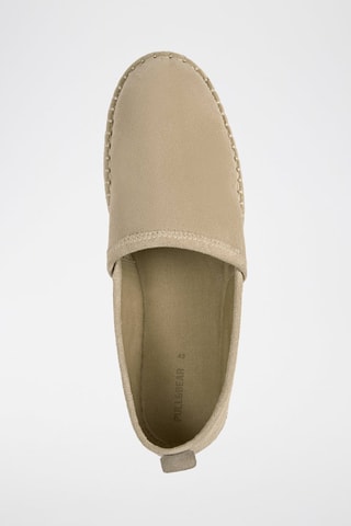 Espadrilles en cuir - Beige