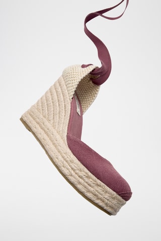 Espadrilles compensées - Bordeaux