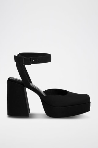 Sandales à talons - Noir