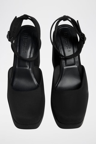 Sandales à talons - Noir