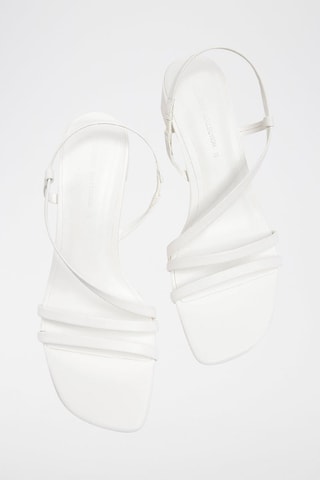 Sandales à talons Blanc
