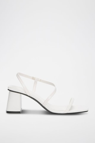 Sandales à talons - Blanc