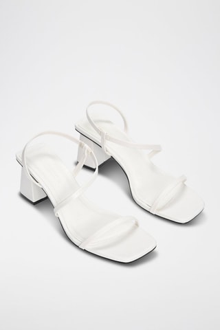 Sandales à talons - Blanc