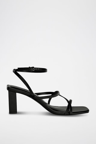 Sandales à talons - Noir