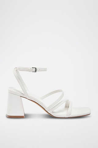 Sandales à talons - Blanc