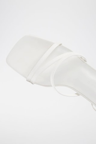 Sandales à talons - Blanc