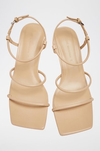Sandales à talons Nude