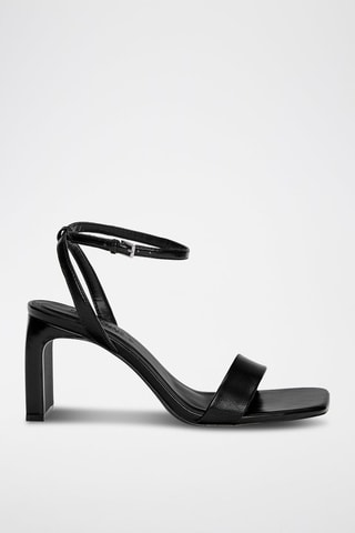 Sandales à talons - Noir