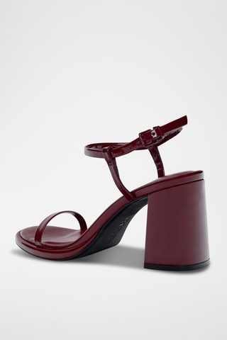 Sandales à talons - Bordeaux