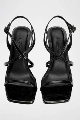 Sandales à talons - Noir