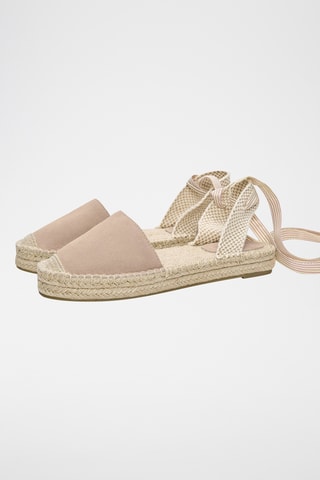 Spartiates en nubuck - Rose