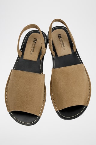 Sandales avarca en nubuck - Camel