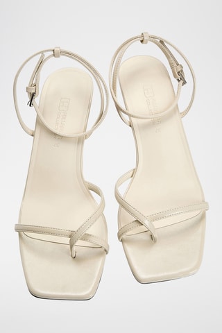 Sandales à talons - Ecru