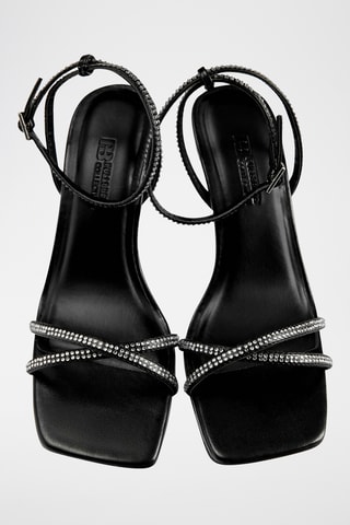 Sandales à talons - Noir