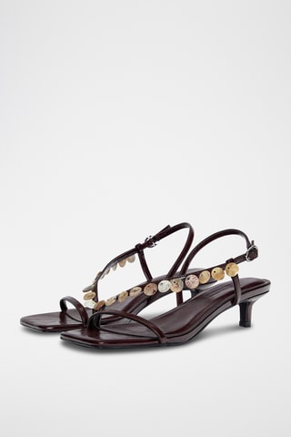 Sandales à talons - Marron foncé