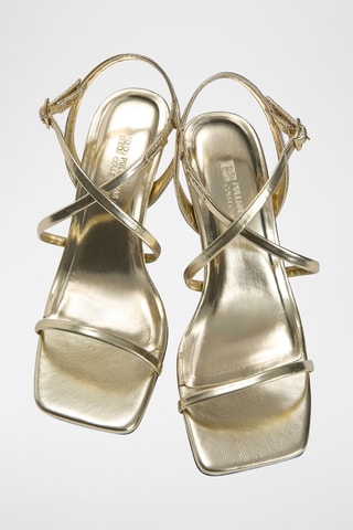 Sandales à talons - Doré