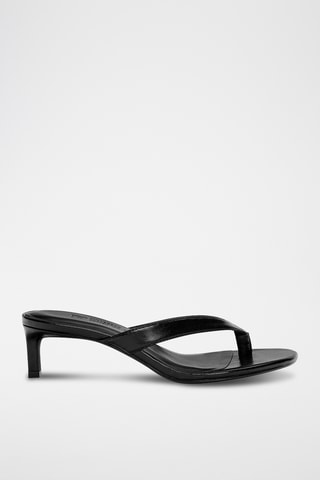 Sandales à talons - Noir