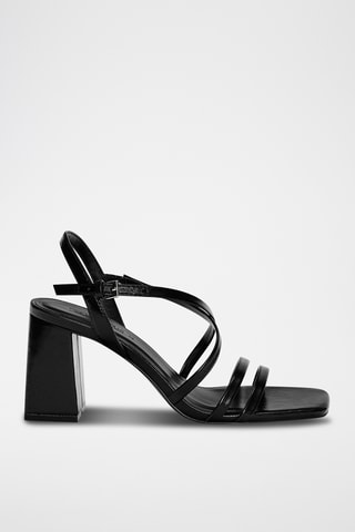 Sandales à talons - Noir