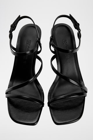 Sandales à talons - Noir