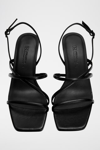 Sandales à talons - Noir