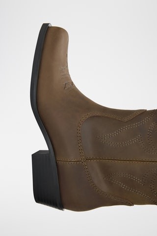 Bottes en cuir - Marron