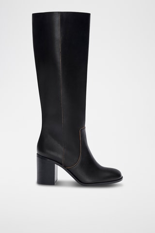 Bottes en cuir - Noir