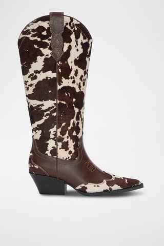 Bottes en cuir - Marron
