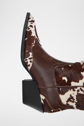 Bottes en cuir - Marron