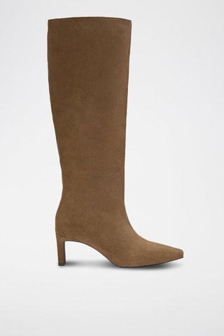 Bottes en cuir - Marron