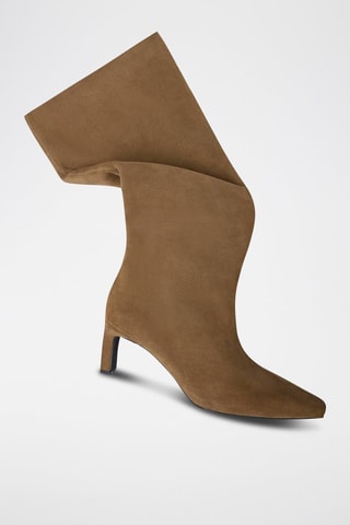 Bottes en cuir - Marron