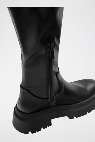 Bottes plateformes - Noir