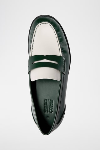 Mocassins - Vert foncé