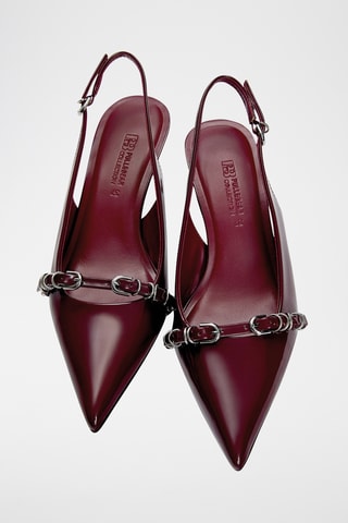 Escarpins vernis - Bordeaux