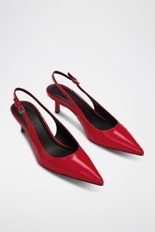 Escarpins vernis - Rouge