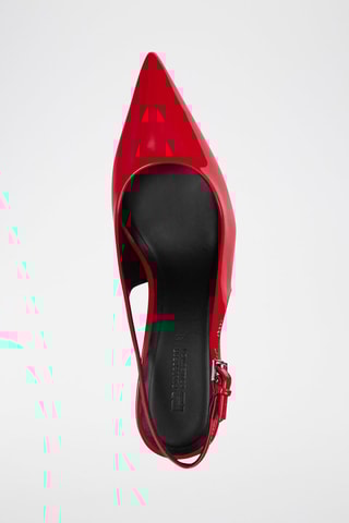 Escarpins vernis - Rouge