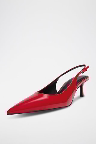Escarpins vernis - Rouge