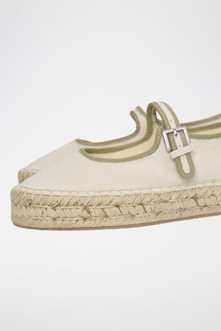 Ballerines compensées - Beige