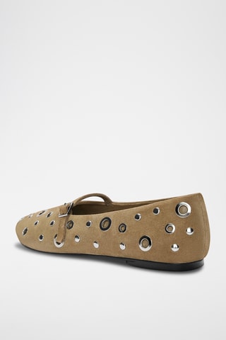 Babies en nubuck - Marron clair