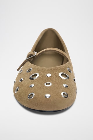 Babies en nubuck - Marron clair