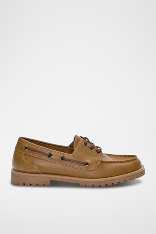 Chaussures bateau - Camel