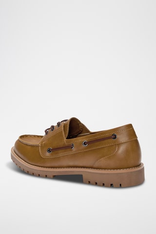 Chaussures bateau - Camel
