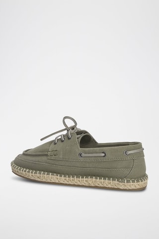 Chaussures bateau - Kaki