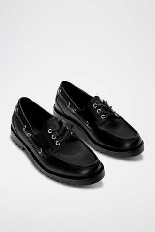 Chaussures bateau - Noir